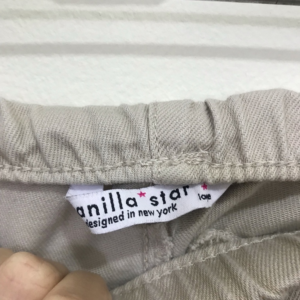 Woman’s Beige Drawstring Lounge Pants - Picture 2 of 4